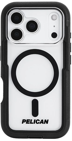 Voyager w/ MagSafe for Apple iPhone 17 Pro Max - Black/Clear