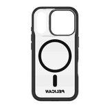 Protector (MagSafe) w/ Stand for Apple iPhone 17 Pro Max - Clear Black