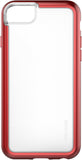Adventurer Case for Apple iPhone 6 / 6s / 7 / 8 / SE - Clear Metallic Red