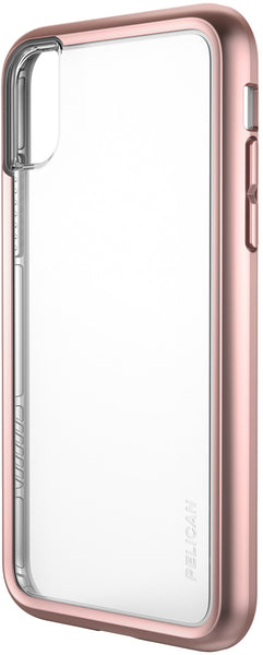 Pelican Adventurer Case for Apple iPhone X / Xs - Clear Rose Gold