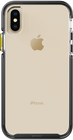 Ambassador Case for Apple iPhone X / Xs - Clear Black Gold