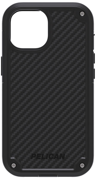 Shield Case w MagSafe for iPhone 14 Black Kevlar Pelican