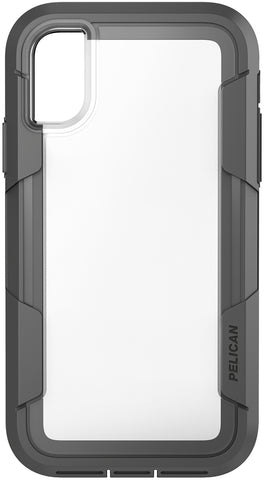 Voyager Case for Apple iPhone X / Xs - Clear Gray