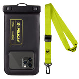 Marine Waterproof Floating Pouch XL - Black Lime