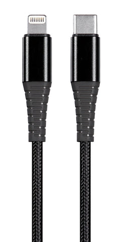 Fast Charging USB Type-c to Lightning Cable - Black