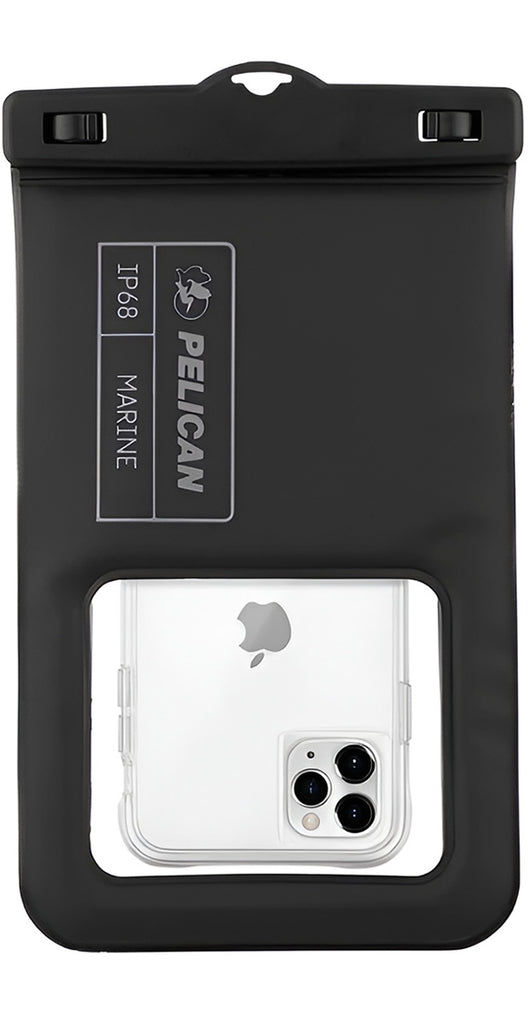 Marine Waterproof Floating Pouch XL Stealth Black – Pelican