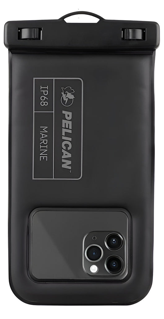 Marine Waterproof Floating Pouch Stealth Black – Pelican Phone Cases