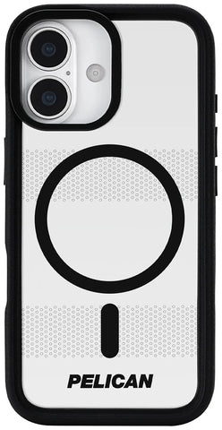 Protector (MagSafe) w/ Stand for Apple iPhone 17 - Clear Black