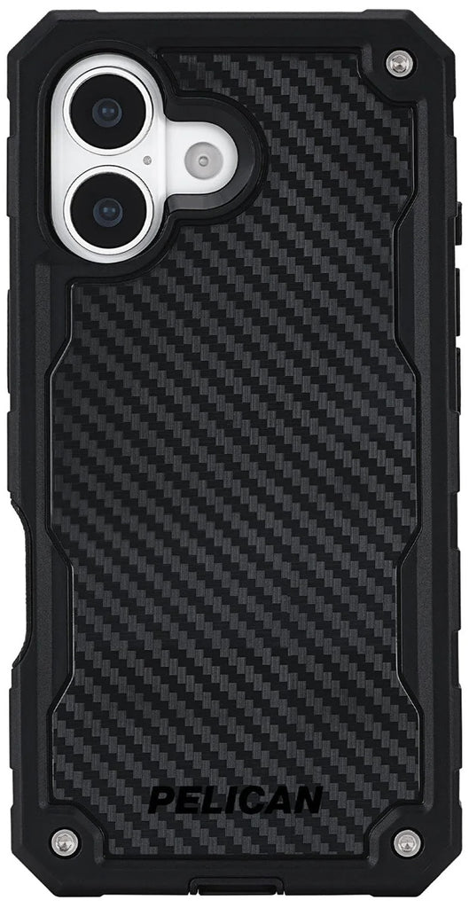 Pelican - Shield MagSafe Case with Holster for Apple iPhone 17 - Carbon Fiber Pelican - Shield MagSafe Case with Holster for Apple iPhone 17 - Carbon Fiber