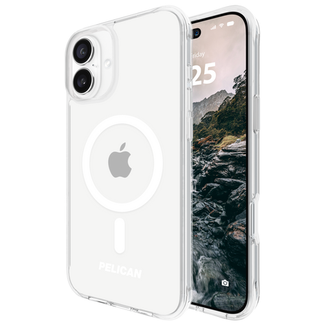 Ranger w/ MagSafe® for Apple iPhone 16 Plus - Clear – Pelican Ranger w/ MagSafe® for Apple iPhone 16 Plus - Clear – Pelican