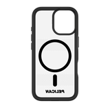 Protector (MagSafe) w/ Stand for Apple iPhone 17 - Clear Black