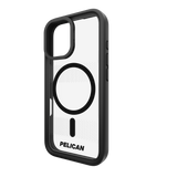 Protector (MagSafe) w/ Stand for Apple iPhone 17 - Clear Black