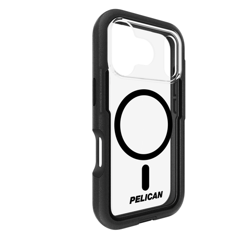 Voyager w/ MagSafe for Apple iPhone 17 Pro - Black/Clear – Pelican