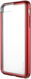 Adventurer Case for Apple iPhone 6 / 6s / 7 / 8 Plus - Clear Metallic Red