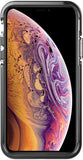 Ambassador Case for Apple iPhone X / Xs - Clear Black Silver