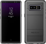 Protector Case for Samsung Galaxy Note 8 - Black Gray