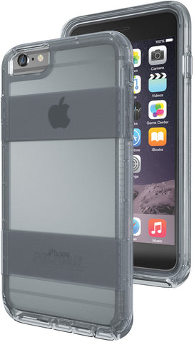 Voyager Case for Apple iPhone 6/6s Plus - Clear Gray
