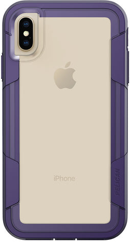 Voyager Case for Apple iPhone Xs Max (No Belt Clip) - Clear Purple