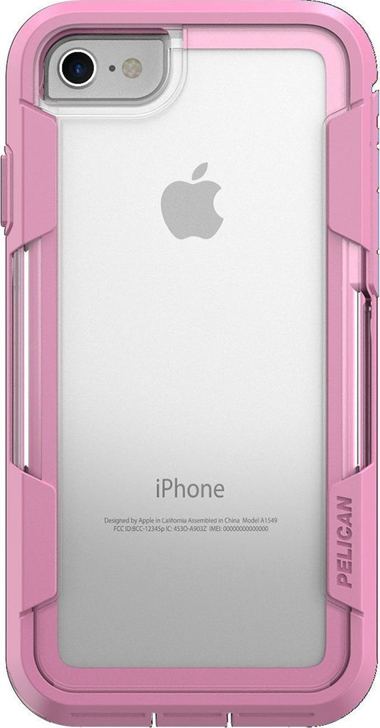 Pelican Voyager Case for Apple iPhone 7 - Clear Pink – Pelican