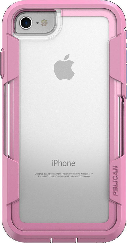 Pelican Voyager Case for Apple iPhone 7 - Clear Pink