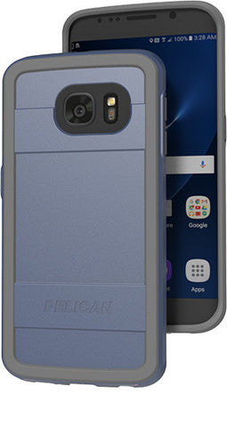 Protector Case for Samsung Galaxy S7 Edge - Blue