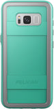 Protector Case for Samsung Galaxy S8+ (PLUS SIZE) - Aqua/Gray