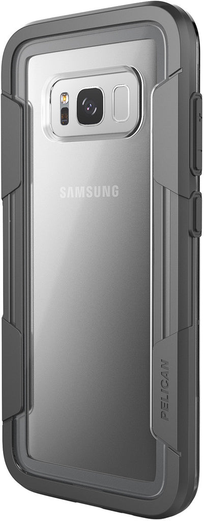 Pelican Clear/Gray Voyager Case And Holster - Samsung Galaxy S8+ Pelican Clear/Gray Voyager Case And Holster - Samsung Galaxy S8+